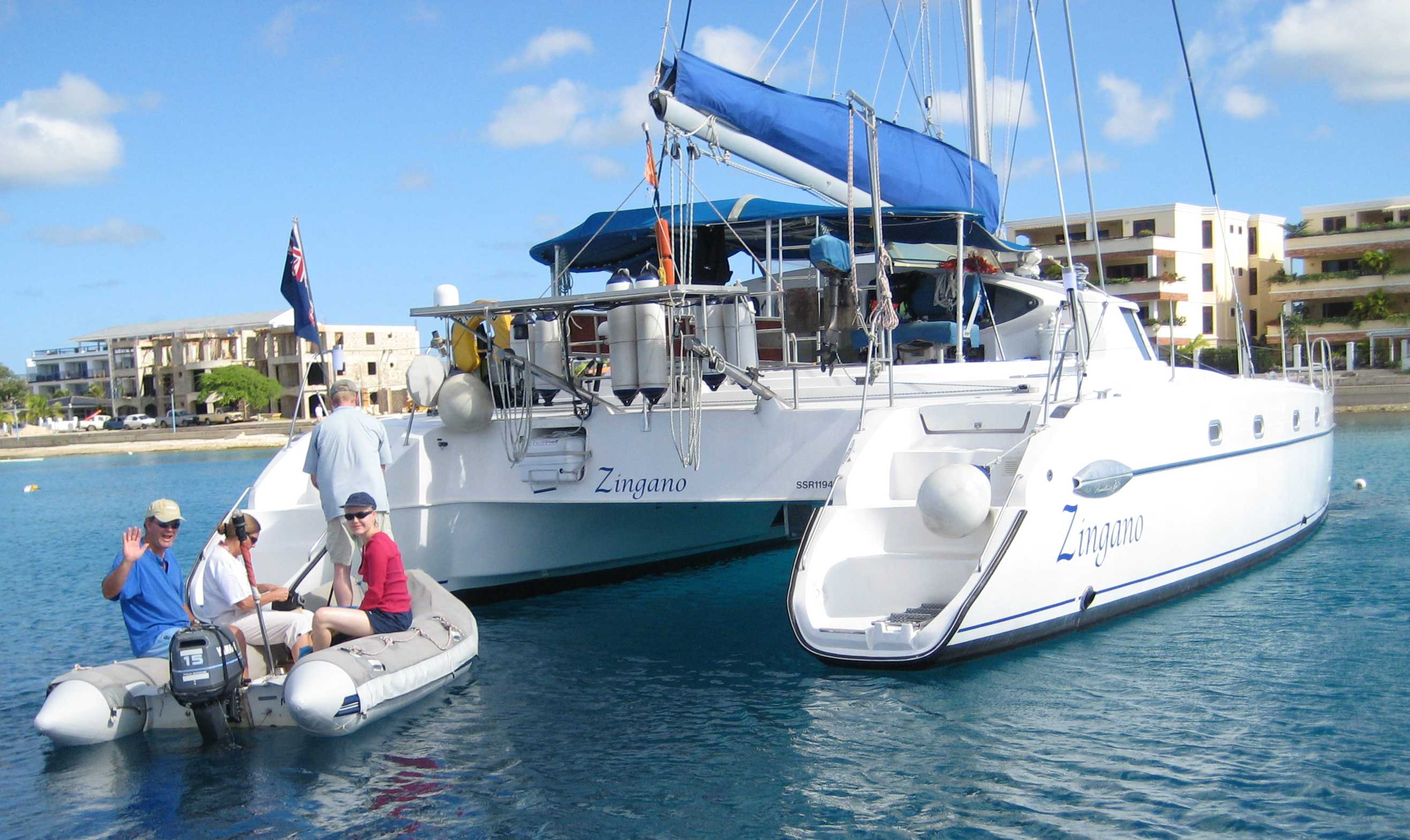 Used Sail Catamaran for Sale 2000 Belize 43 